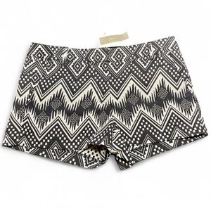 J Crew Aztec Black and White Shorts, 8